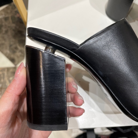 Alexander Wang chunky heels sandals block-heels Mule sandals - Picture 4 of 10